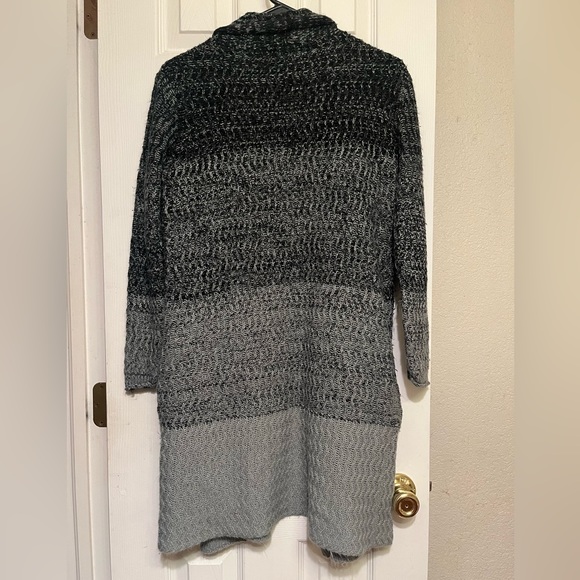 Paper Crane Long Open Front Cardigan Size Small - Picture 5 of 5